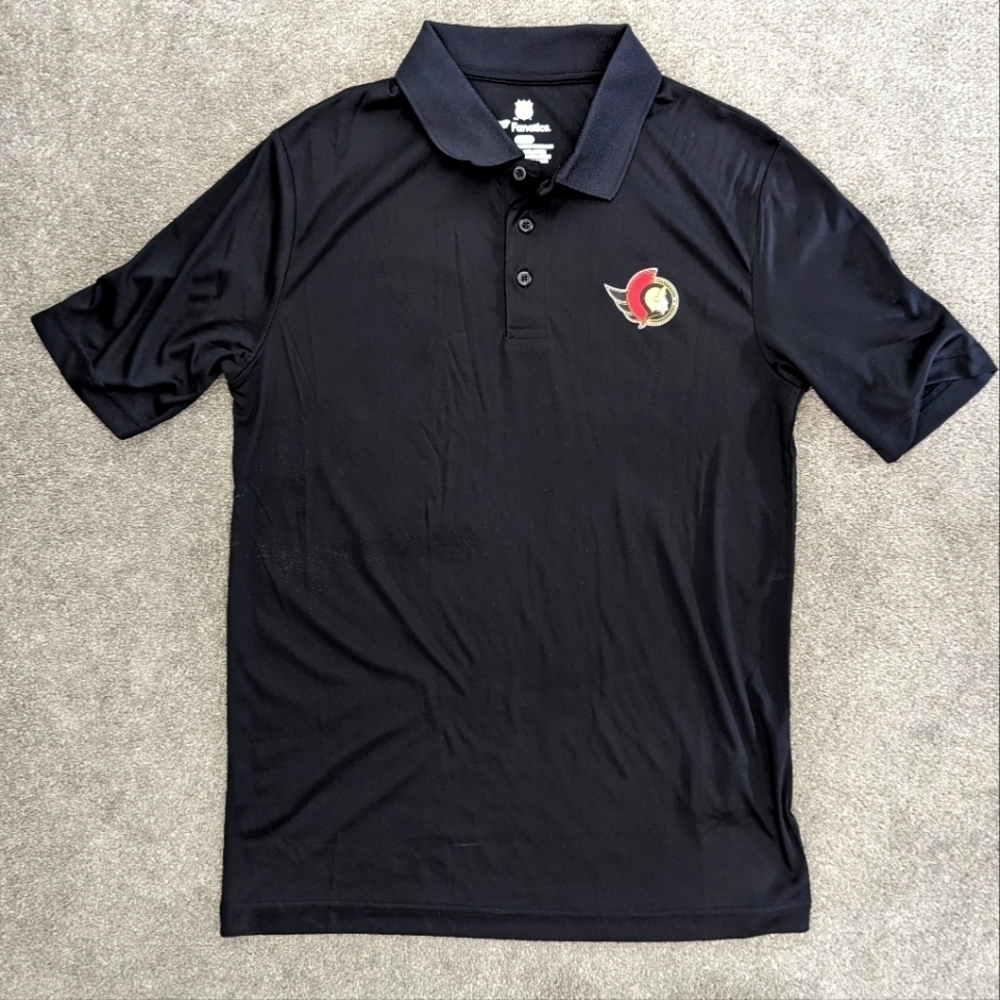 OTTAWA Senators hockey polo tshirt size Medium